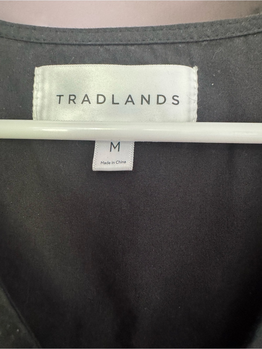 Nell Tradlands “Noir” Black Button-Front Midi Dress with Drawstring - Picture 4 of 4